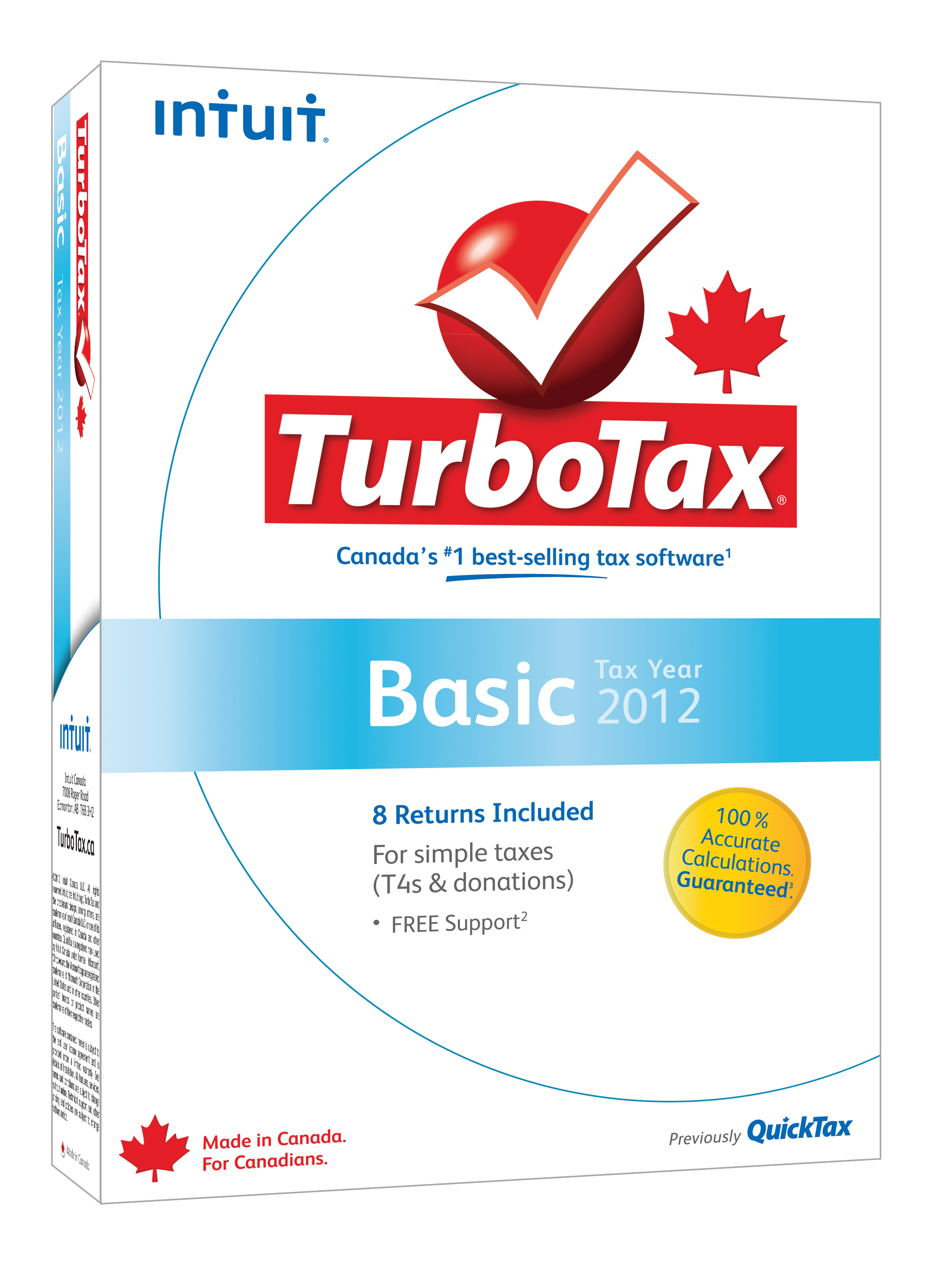 TURBOTAX BASIC TY12 DOWNLOAD CD