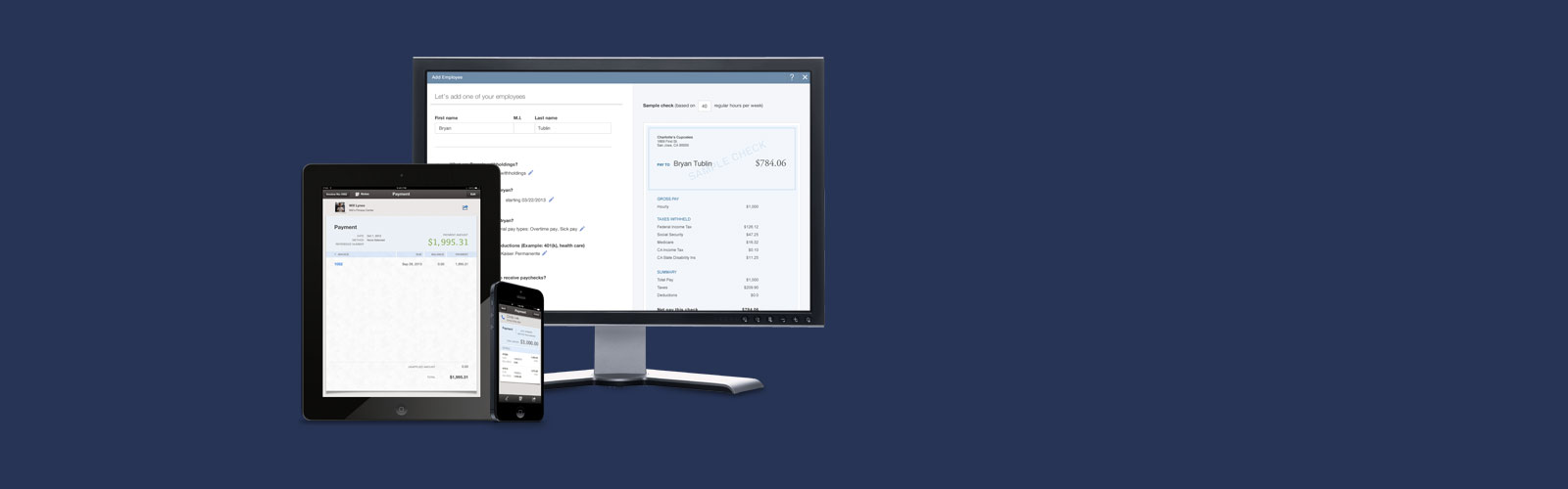 Run payroll online anywhere