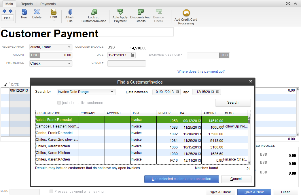 sales and purchase invoice