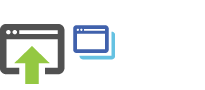 Icon of clock and telephone support agent