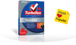 Canadian Income  Software Programs on Turbotax Standard   39 99