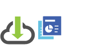 Cloud backup security icon