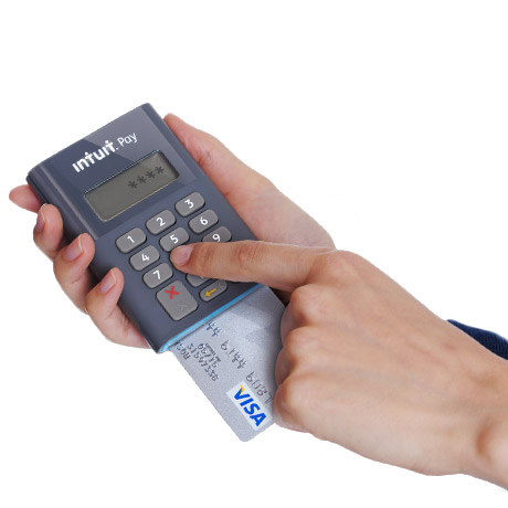 Accept cards in QuickBooks with the Intuit Pay card reader