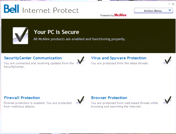 Bell internet security mcafee download