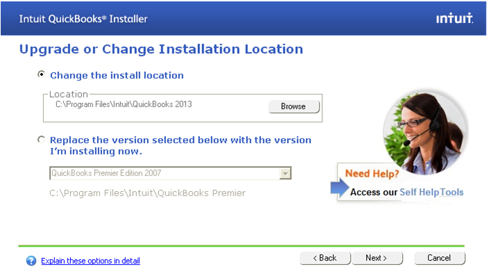 previous version of QuickBooks installed, are upgrading to QuickBooks ...