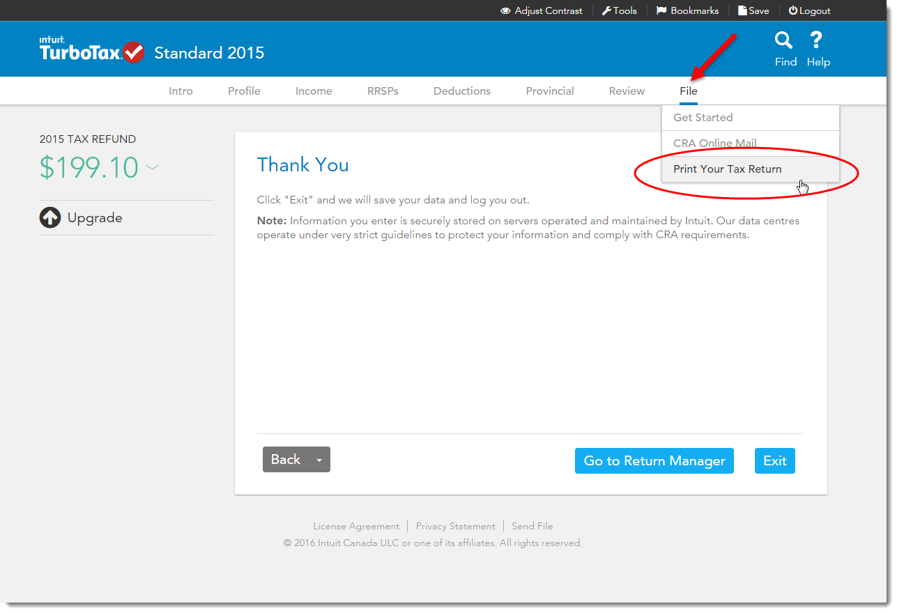 How do I print a copy of my return in the - TurboTax ...